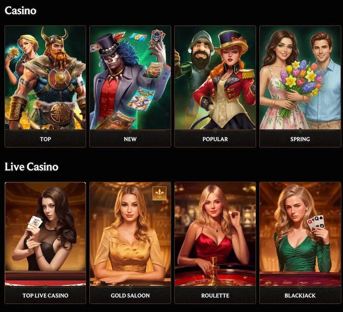 CrownPlay Casino games